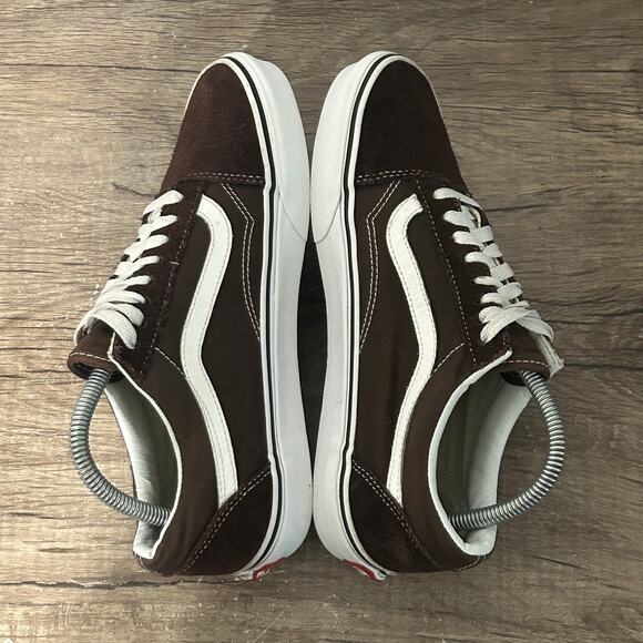 Vans Old Skool Men's Athletic Skate Shoes Sneakers Size 7 Brown - Picture 5 of 8